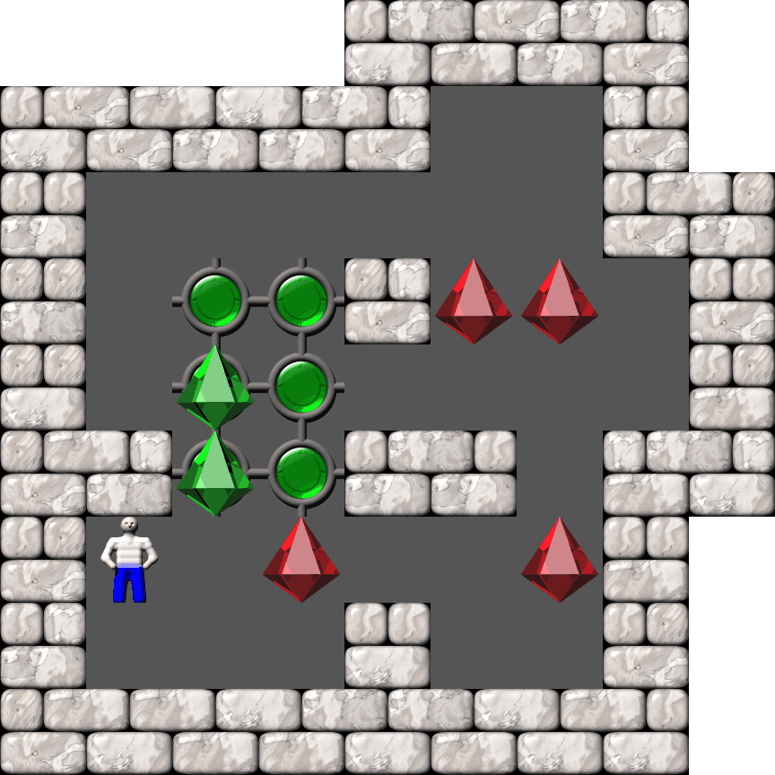 Sokoban Serg Belyaev 6 level 28